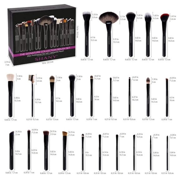 SHANY The Masterpiece Signature Makeup Brush Set - 25 pieces - Picture 4 of 16